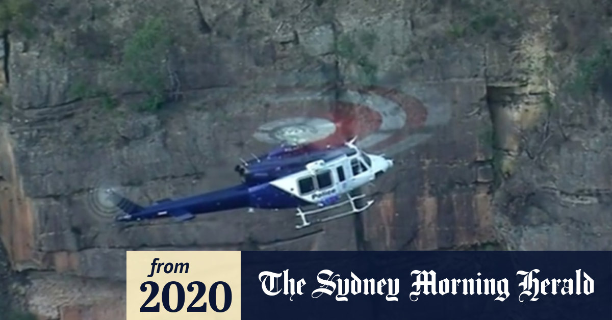 Video Blue Mountains climber rescue